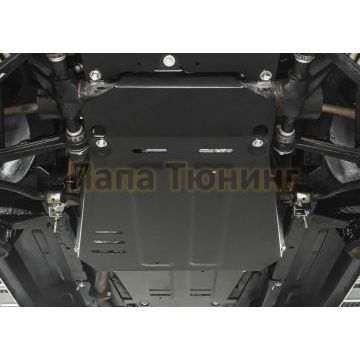 Защита КПП Сталь АвтоБРОНЯ для Lada 4х4, V - все 1977-2021/Lada Niva Legend, V - все 2021-