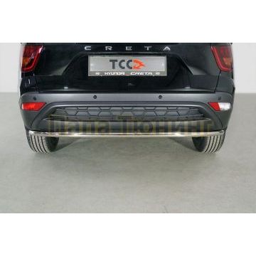 Защита задняя 42,4 мм ТСС для Hyundai Creta 2021-