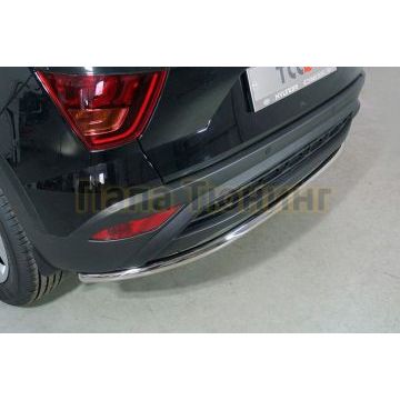 Защита задняя 42,4 мм ТСС для Hyundai Creta 2021-