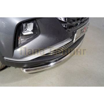 Защита передняя нижняя 60,3 мм ТСС для Hyundai Tucson 2021-