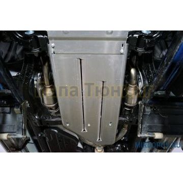 Защита АКПП и раздаточной коробки (алюминий) 4мм ТСС для Toyota Land Cruiser 300 2021- Защита АКПП и раздаточной коробки (алюминий) 4мм ТСС для Toyota Land Cruiser 300 2021-
