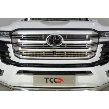 Решетка радиатора 12 ммТСС для Toyota Land Cruiser 300 2021-