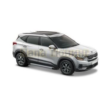 Пороги алюминиевые Rival Start для Kia Soul 2019-/Kia Seltos 2019-