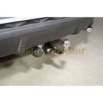 Фаркоп (оцинкованный, шар A нерж) ТСС для Hyundai Tucson 2021-