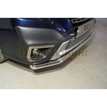 Защита передняя нижняя 60,3 мм ТСС для Subaru Outback 2021-