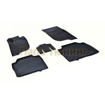 Коврики 3D в салон Norplast полиуретан 5 штук для Mitsubishi Pajero Sport 2016-