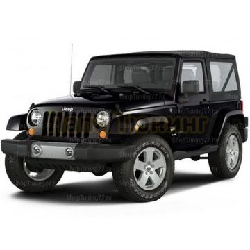 Пороги ОЕМ для Jeep Wrangler JK 2007-2018 3д