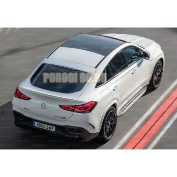 Пороги ОЕМ для Mercedes-Benz GLE Coupe (C167) 2021-