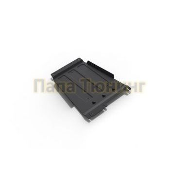 Защита КПП сталь 2 мм RIVAL для Ford Ranger, V - 2.2d 2012-2015