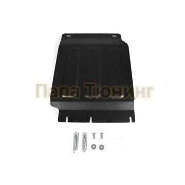 Защита РК сталь 2 мм RIVAL для Mercedes-Benz X-Class, V - 2.3TD; полный привод 2018-