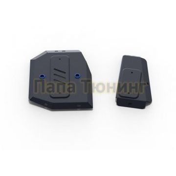 Защита топливного бака + топливного фильтра сталь 2 мм RIVAL для Suzuki Jimny, V - 1.5 2019-