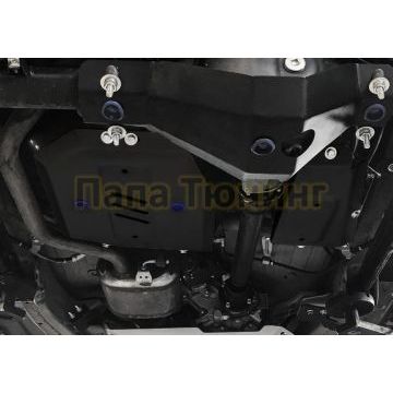 Защита топливного бака + топливного фильтра сталь 2 мм RIVAL для Suzuki Jimny, V - 1.5 2019-