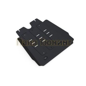 Защита КПП сталь 2 мм RIVAL для Toyota Hilux, V - 2.5d; 3.0d 2007-2015