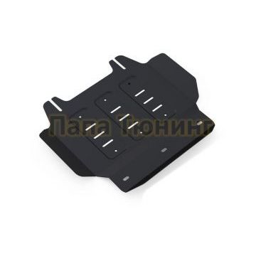 Защита РК сталь 2 мм RIVAL для Toyota Hilux, V - 2.5d; 3.0d 2007-2015