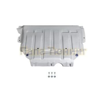 Защита картера + КПП Алюминий АвтоБРОНЯ для Skoda Karoq, V - 1.4 (150л.с.) 2020-/Skoda Kodiaq, V - 1.4 (125л.с.; 150л.с.); 2.0 (180л.с.); 2.0d (150л.с.), с Webasto 2017-/Volkswagen Taos, V - 1.4 (150л.с.) 2021-/Volkswagen Tiguan, V - 1.4 (125л.с.; 150л.с.); 2.0d (150л.с.); 2.0 (180л.с.) 2017-