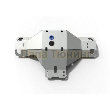 Защита дифференциала заднего моста алюминий 6 мм RIVAL для Volkswagen Amarok, V - 2.0d; 3.0d 2016-