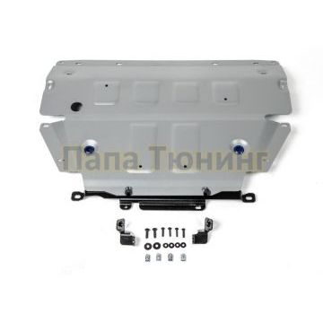Защита картера Rival для Lamborghini Urus, V-4.0T; Серый 2018-