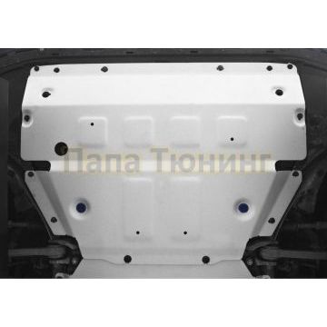 Защита картера Rival для Lamborghini Urus, V-4.0T; Серый 2018-