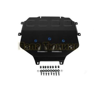 Защита КПП алюминий 4 мм RIVAL для Lamborghini Urus, V-4.0T; Черный 2018- Защита КПП алюминий 4 мм RIVAL для Lamborghini Urus, V-4.0T; Черный 2018-