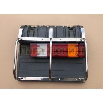 Защита брызговиков Папа Тюнинг для Mercedes-Benz Actros 2010-