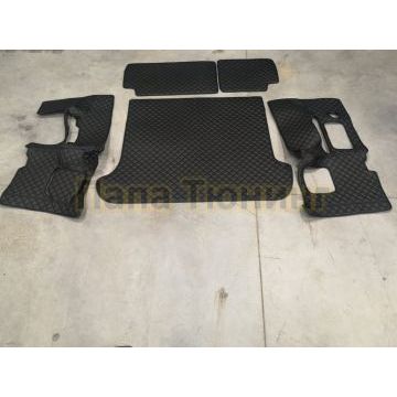 Коврики салона из Экокожи Стандарт рисунок Ромб-решетки для Audi A5 2010-2016