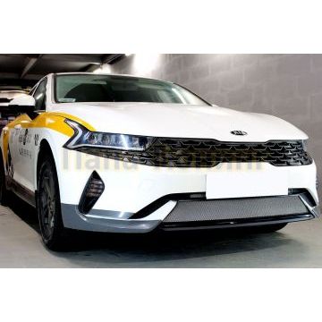 Защита радиатора Папа Тюнинг KIA K5 2020- (GT-Line) chrome низ