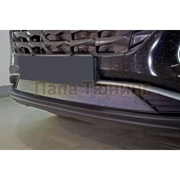 Защита радиатора Папа Тюнинг Hyundai Tucson 2021- chrome низ