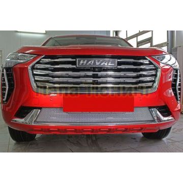 Защита радиатора Папа Тюнинг Haval Jolion 2020- chrome низ