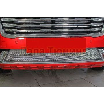 Защита радиатора Папа Тюнинг Haval Jolion 2020- chrome низ
