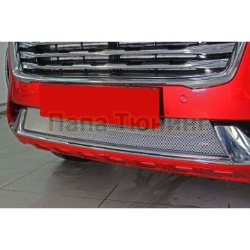 Защита радиатора Папа Тюнинг Haval Jolion 2020- chrome низ