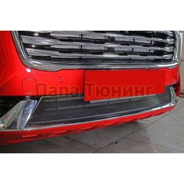 Защита радиатора Папа Тюнинг Haval Jolion 2020- black низ