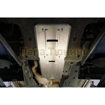 Защита АКПП (алюминий) 4мм ТСС для Genesis GV80 4WD 3D 2020- Защита АКПП (алюминий) 4мм ТСС для Genesis GV80 4WD 3D 2020-