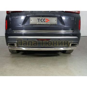 Защита задняя 60,3 мм ТСС для Exeed VX 2.0L 4WD 2021-2023/Exeed VX 2023- Защита задняя 60,3 мм ТСС для Exeed VX 2.0L 4WD 2021-2023/Exeed VX 2023-