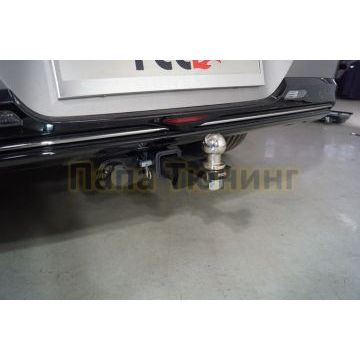 Фаркоп (оцинкованный, шар E нерж.) ТСС для Genesis GV80 4WD 3D 2020-