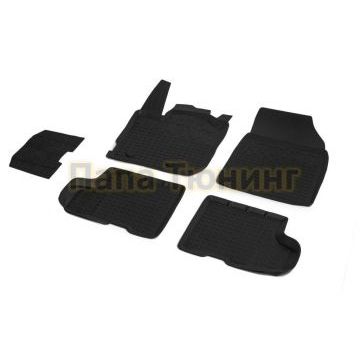 Коврики салона литьевые RIVAL для Renault Duster 2021- без вещевого ящика