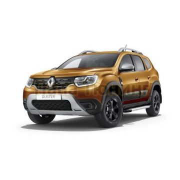 Пороги алюминиевые Rival Start для Nissan Terrano 2014-/Renault Duster 2011-/Renault Kaptur 2020-/Renault Arkana 2019-