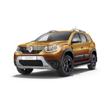 Пороги алюминиевые Rival Premium для Nissan Terrano 2014-/Renault Duster 2011-/Renault Kaptur 2020-/Renault Arkana 2019-