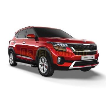 Порог-площадка Silver AutoMax для KIA Seltos 2020-/KIA Soul 2019-