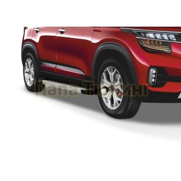 Порог-площадка Silver AutoMax для KIA Seltos 2020-/KIA Soul 2019-