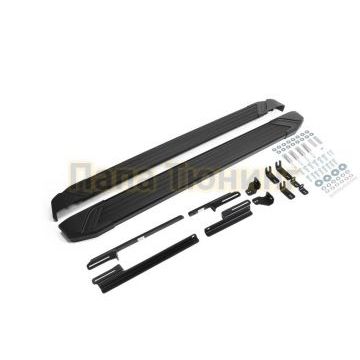 Порог-площадка Black AutoMax для Toyota RAV 4 2019-