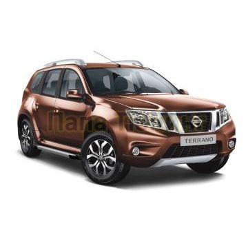 Порог-площадка Silver AutoMax для Renault Duster 2011-/Renault Arkana 2019-/ Renault Kaptur 2020-/Nissan Terrano 2014-