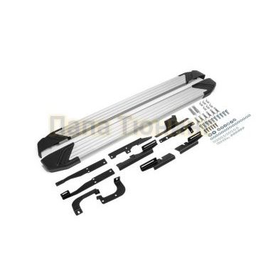 Порог-площадка Silver AutoMax для Nissan X-Trail 2013-/Nissan Qashqai 2013-/Renault Koleos 2017-