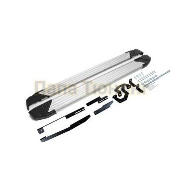 Порог-площадка Silver AutoMax для Hyundai Creta 2016-2021