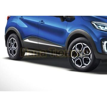 Порог-площадка Black AutoMax для Renault Duster 2011-/Renault Arkana 2019-/ Renault Kaptur 2020-/Nissan Terrano 2014-