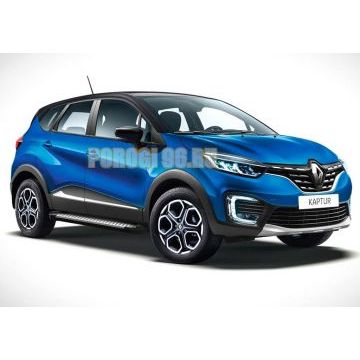 Порог-Площадка Style AutoMax для Renault Duster 2011-/Renault Arkana 2019-/ Renault Kaptur 2020-/Nissan Terrano 2014-