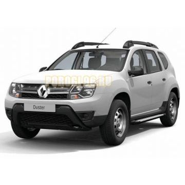 Порог-Площадка Style AutoMax для Renault Duster 2011-/Renault Arkana 2019-/ Renault Kaptur 2020-/Nissan Terrano 2014-