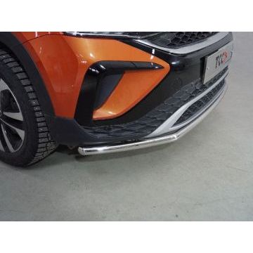 Защита передняя нижняя 42,4 мм ТСС для Volkswagen Taos 2021-