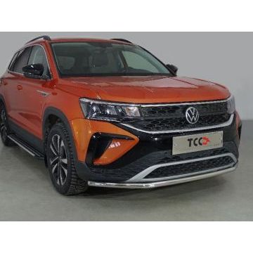 Защита передняя нижняя 42,4 мм ТСС для Volkswagen Taos 2021-