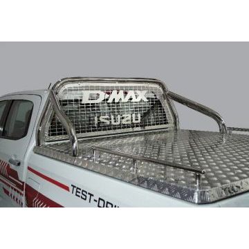 Защита кузова и заднего стекла (для крышки) 75х42 мм ТСС для Isuzu D-MAX 3.0D 2019- Защита кузова и заднего стекла (для крышки) 75х42 мм ТСС для Isuzu D-MAX 3.0D 2019-