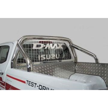 Защита кузова и заднего стекла 76,1 мм ТСС для Isuzu D-MAX 3.0D 2019- Защита кузова и заднего стекла 76,1 мм ТСС для Isuzu D-MAX 3.0D 2019-